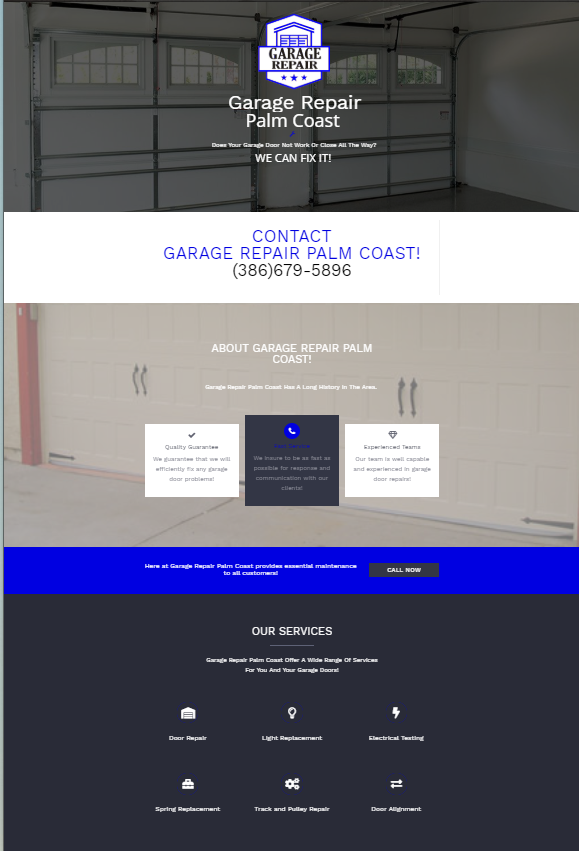 garage repair palm coast